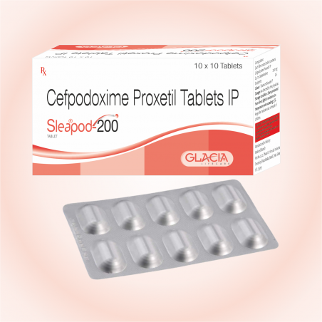Sleapod-200 Tablets - Cefpodoxime Tablets
