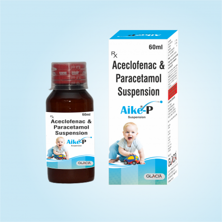 Aike-P - Paracetamol & Aceclofenac Suspension