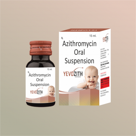 Yevozith Suspension - Azithromycin Suspension